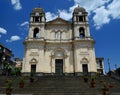 Church of saint Maria of provence Zafferana etnea Sicily Italy Royalty Free Stock Photo