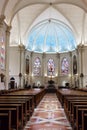 Indonesia. Surabaya. St. Mary`s Church. Interior.