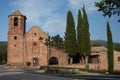 Sant Marti del Brull romanesque church complex Royalty Free Stock Photo