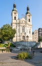 Church of Saint Mary Magdalene, Karlovy Vary,  Czech Republic Royalty Free Stock Photo