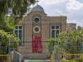 Church of Saint Mary of Zion, where the chapel is located, where the Ark of the Covenant is allegedly kept. Ethiopia Royalty Free Stock Photo