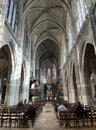 The Church of Saint Merri in Paris, France