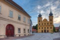 Church of Saint Michael in Croatian town Osijek Royalty Free Stock Photo