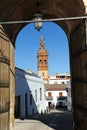 Church of Saint Michael. Jerez de los Caballeros, province of Badajoz, Spai Royalty Free Stock Photo