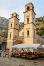 The Church of Saint Michael in the Old Town of Kotor, Montenegro