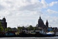 Church of Saint Nicholas - Basiliek van de Heilige Nicolaas on Prins Hendrikkade in Amsterdam, Holland, Netherlands