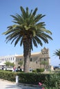 Church Saint Nicholas of Mole on Solomos Square Royalty Free Stock Photo