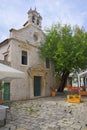 SIBENIK, CROATIA, 19 SEPTEMBER 2020:The medieval Saint Nicholas Church in Sibenik.