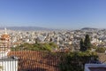 Church of Saint Simon, Greek Orthodox Church in Anafiotika,  part of the old historical district Plaka, Athens, Greece Royalty Free Stock Photo