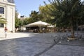 Heraklion, september 5th: Church of Saint Titus Square from Heraklion in Crete island of Greece