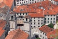 Church of Saint Tryphon towers old town Kotor