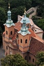 Church of Saint Vavrinec, Prague Royalty Free Stock Photo