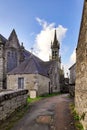 The Church of Saint-Yves in Huelgoat Royalty Free Stock Photo