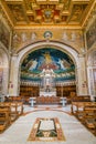 Church of the Saints Cosma e Damiano in Rome, Italy. Royalty Free Stock Photo