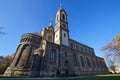 Landmark attraction in Prague: Catholic Church of Saints Cyril and Methodius - Czech Republic