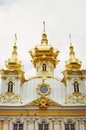 Church of Saints Peter and Paul Peterhof Palace in Saint Petersburg, Russia. Vertical Royalty Free Stock Photo