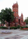 Church of Saints Simon and Helena, AKA the Red Church, Minsk, Belarus Royalty Free Stock Photo