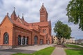 Church of Saints Simon and Helena - Minsk Red Church - Minsk, Belarus Royalty Free Stock Photo