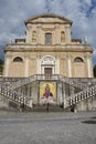 The church of Sale Marasino on Iseo Lake, Italy Royalty Free Stock Photo