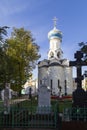 The church in sam sergei abbey,russian federation