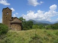 Church of San Andres de Satue. Aragon. Spain. Royalty Free Stock Photo