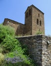 Church of San Andres de Satue. Aragon. Spain. Royalty Free Stock Photo