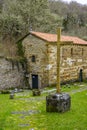 Church of San AntolÃÂ­n de Toques in Spain Royalty Free Stock Photo