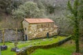 Church of San AntolÃÂ­n de Toques in Spain Royalty Free Stock Photo