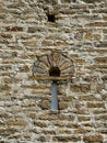 Church of San Bartolome de Gavin. Aragon. Spain. Royalty Free Stock Photo