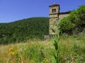 Church of San Bartolome de Gavin. Aragon. Spain. Royalty Free Stock Photo