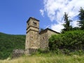 Church of San Bartolome de Gavin. Huesca. Spain Royalty Free Stock Photo