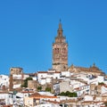 Church of San Bartolome at Jerez de los Caballeros, Badajoz, Spain Royalty Free Stock Photo