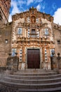 Church of San Bartolome at Jerez de los Caballeros, Badajoz, Spain. Royalty Free Stock Photo