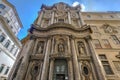 Church of San Carlo alle Quattro Fontane - Rome, Italy Royalty Free Stock Photo
