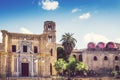 Palermo, Italy, San Cataldo church Royalty Free Stock Photo