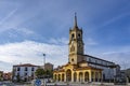 Church of San Cristobal el Real in the town of Colunga, Asturias