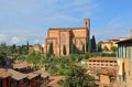 Church of San Domenica Siena Royalty Free Stock Photo