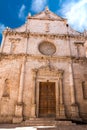 Church of San Domenicoin the historic center of Monopoli in Puglia Italy Royalty Free Stock Photo