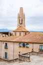 The Church of San Felix or Sant Feliu in Girona, Spain Royalty Free Stock Photo