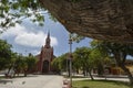 Christian church of San Francisco in Copiapo. Chile Royalty Free Stock Photo