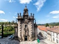 Church of San Fructuoso. work of Lucas Antonio Ferro Caaveiro and was built between 1754 and 1765