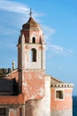 Church of San Giorgio - Tellaro Liguria Italy Royalty Free Stock Photo