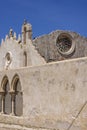 Church of San Giovanni, in the basement there are crypts, the famous Catacombs of St. John, Syracuse, Sicily, Italy Royalty Free Stock Photo