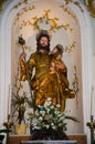 Church of San Giuseppe, Menfi Royalty Free Stock Photo