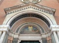 Church of San Giuseppe in Piazza Natale Bruni of Modena, Italy Royalty Free Stock Photo