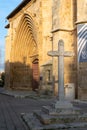 Church of San Juan. Aranda de Duero, traditional city in the province of Burgos. Castilla y Leon, Spain