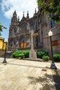 Church of San Juan Bautista, Gothic Cathedral in Arucas, Gran Canaria, Spain Royalty Free Stock Photo