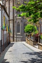 Church of San Juan Bautista, Gothic Cathedral in Arucas, Gran Canaria, Spain Royalty Free Stock Photo