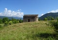 Church of San Juan de Busa. Huesca. Spain. Royalty Free Stock Photo