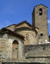 Church of San MartÃÂ­n de OlivÃÂ¡n. AragÃÂ³n. Spain. Royalty Free Stock Photo